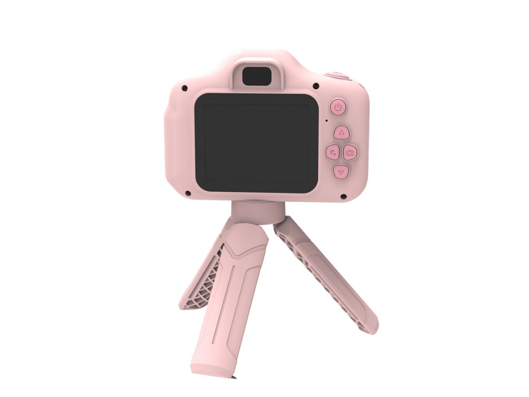 Porodo Kids Digital Camera Dual Lens Selfie - Pink - Qatar Porodo Kids Digital Camera Dual Lens Selfie - Pink - Qatar